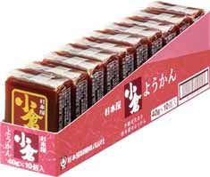 【軽食】 杉本屋 ようかん 小倉４０ｇ