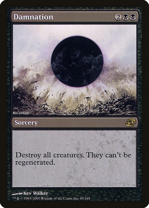 (英)【Foil】滅び / Damnation【PLC】 No.085