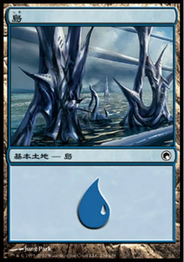 (日)【Foil】島 / Island【SOM】 No.234