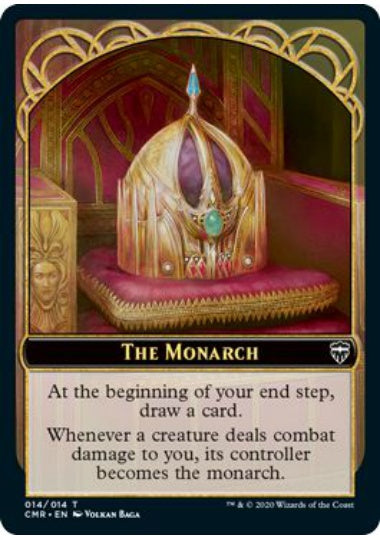 (英)統治者トークン / The Monarch Token【CMR-TOKEN】 No.014
