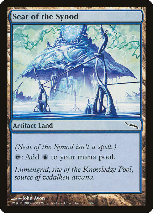 (英)【Foil】教議会の座席 / Seat of the Synod【MRD】 No.283