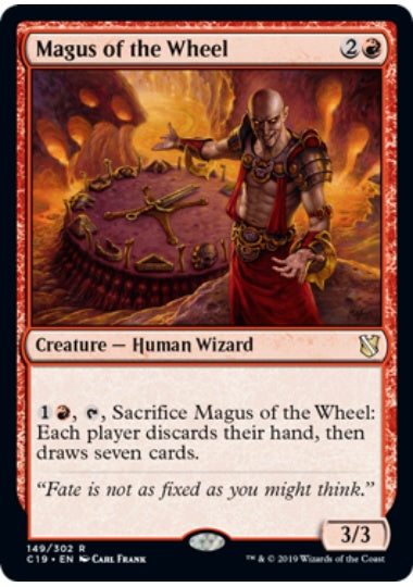 (英)輪の大魔術師 / Magus of the Wheel【C19】 No.149