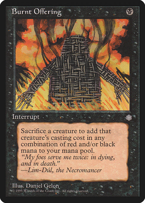(英)Burnt Offering【ICE】 No.116