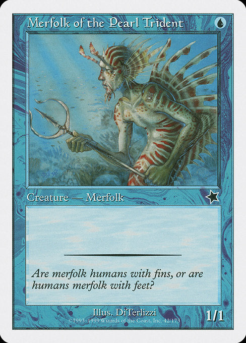 (英)真珠三叉矛の人魚 / Merfolk of the Pearl Trident【S99】 No.042