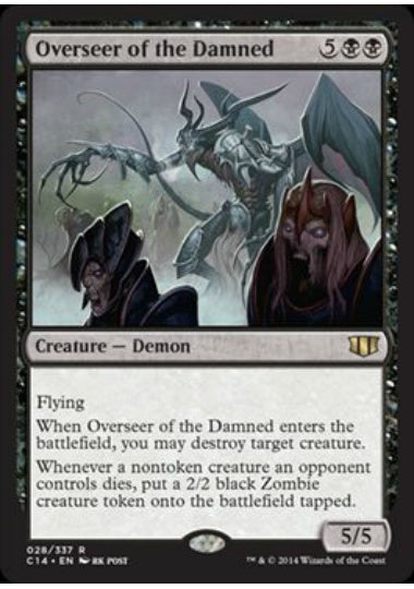 (英)忌むべき者の監視者 / Overseer of the Damned【C14】 No.028