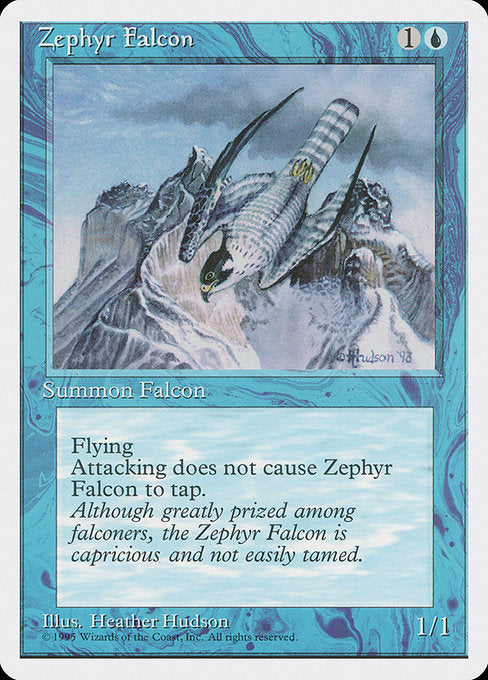 (英)西風の隼 / Zephyr Falcon ★アルターネイト版★ 【4ED】 No.116