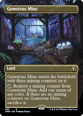 (英)【Foil】宝石鉱山 / Gemstone Mine ★拡張枠★ 【DMR】 No.455