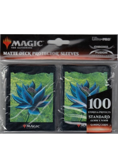 【サプライ】 ウルトラプロ Black Lotus デッキプロテクタースリーブ  (100枚入り) ※5個以上購入の場合、発送方法は「ゆうパック」を選択してください。