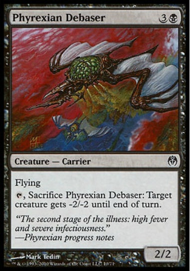 (英)ファイレクシアの堕落者 / Phyrexian Debaser【PVSC】 No.010