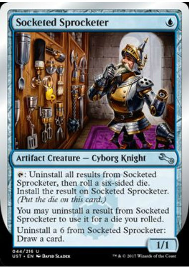 (英)【Foil】Socketed Sprocketer 【UST】 No.044