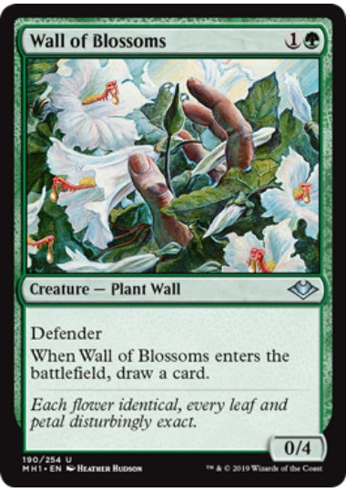 (英)【Foil】花の壁 / Wall of Blossoms【MH1】 No.190
