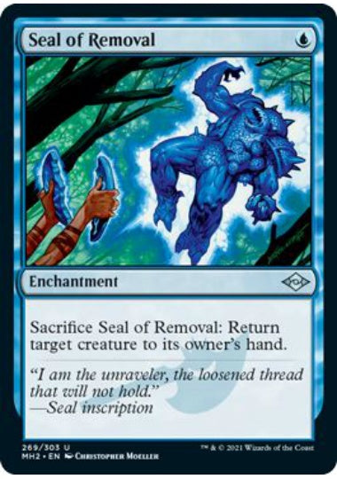 (英)【Foil】退去の印章 / Seal of Removal【MH2】 No.269