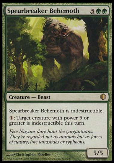 (英)槍折りのビヒモス / Spearbreaker Behemoth【ALA】 No.150
