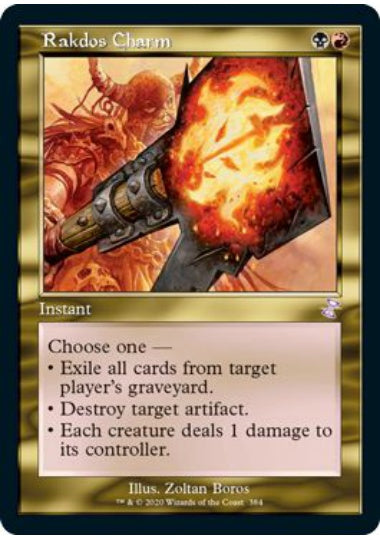 (英)【Foil】ラクドスの魔除け / Rakdos Charm ★旧枠★ 【TSR】 No.384