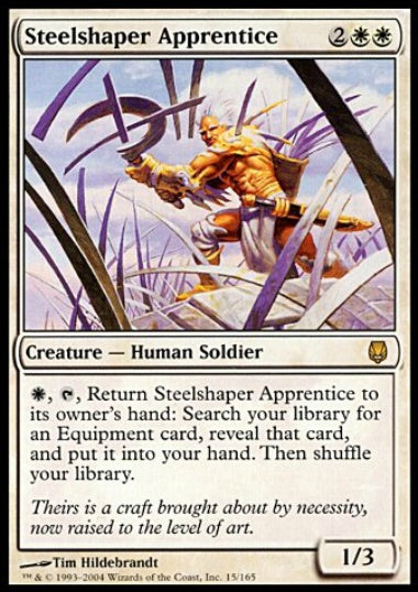 (英)【Foil】鋼打ちの弟子 / Steelshaper Apprentice【DST】 No.015