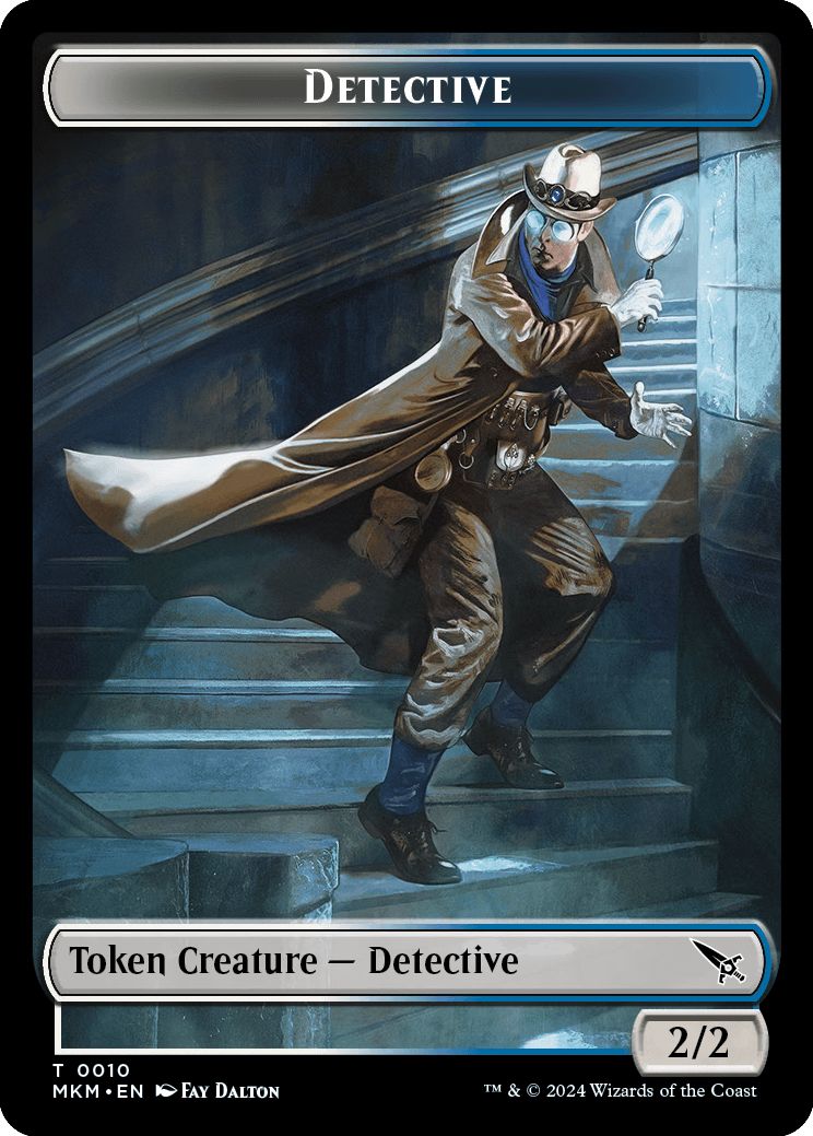 (英)探偵トークン / Detective Token【MKM-TOKEN】 No.010