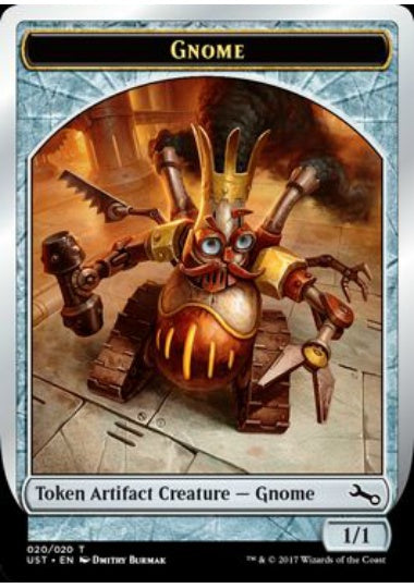 (英)【Foil】ノームトークン / Gnome Token【UST-TOKEN】 No.020