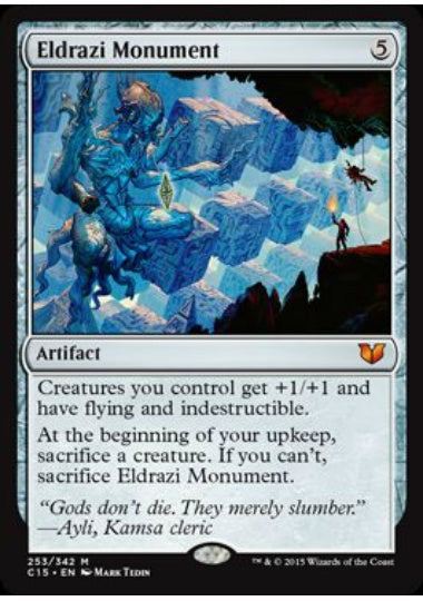 (英)エルドラージの碑 / Eldrazi Monument【C15】 No.253