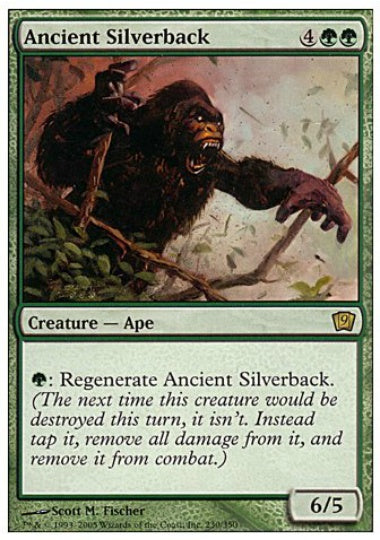 (英)【Foil】年経たシルバーバック / Ancient Silverback【9ED】 No.230