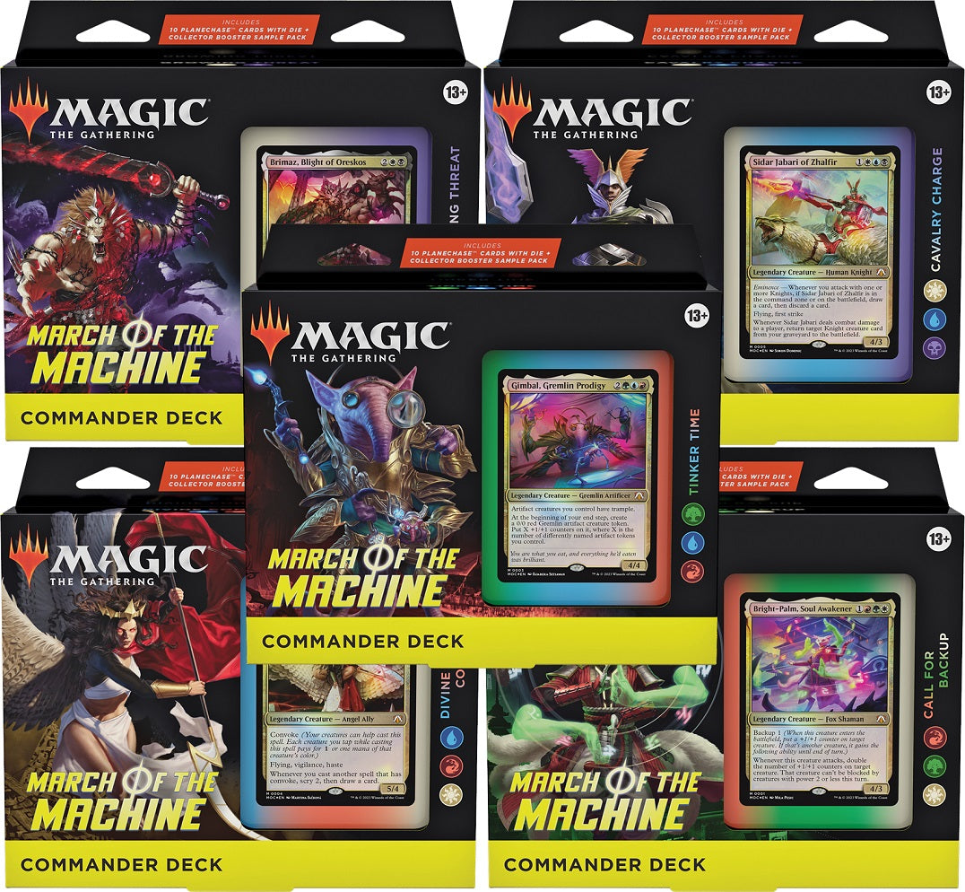 (英)機械兵団の進軍 統率者デッキ 5種セット / March of the Machine Commander Deck Set【BOX】 ※発送方法は「ゆうパック」を選択してください。