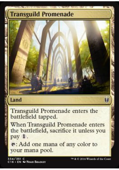 (英)ギルド渡りの遊歩道 / Transguild Promenade【C16】 No.334