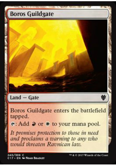 (英)ボロスのギルド門 / Boros Guildgate【C17】 No.240
