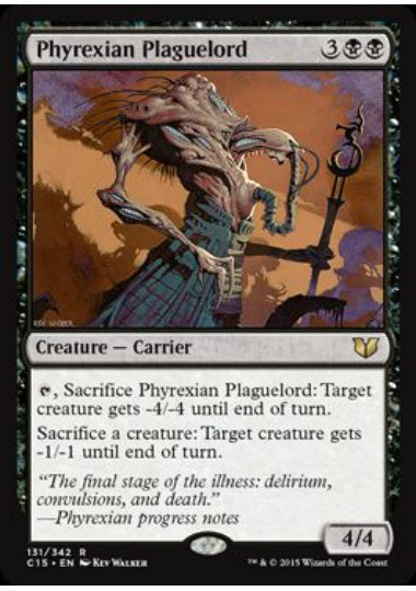 (英)ファイレクシアの疫病王 / Phyrexian Plaguelord【C15】 No.131