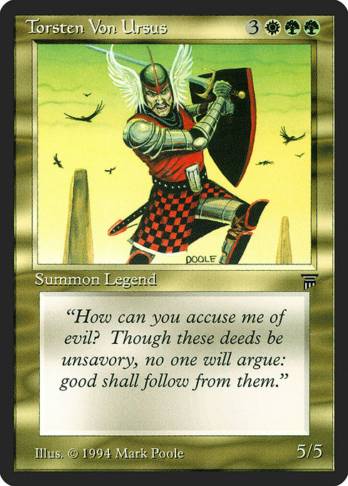 (英)Torsten Von Ursus【LEG】 No.266