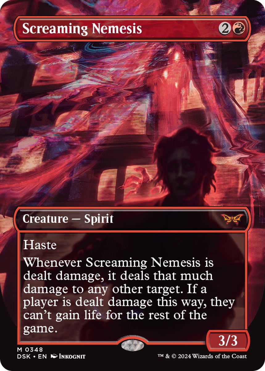 (英)叫ぶ宿敵 / Screaming Nemesis ★ボーダーレス★(鏡の怪物) 【DSK】 No.348