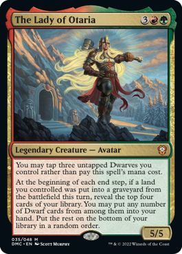 (英)オタリアの婦人 / The Lady of Otaria【DMC】 No.035