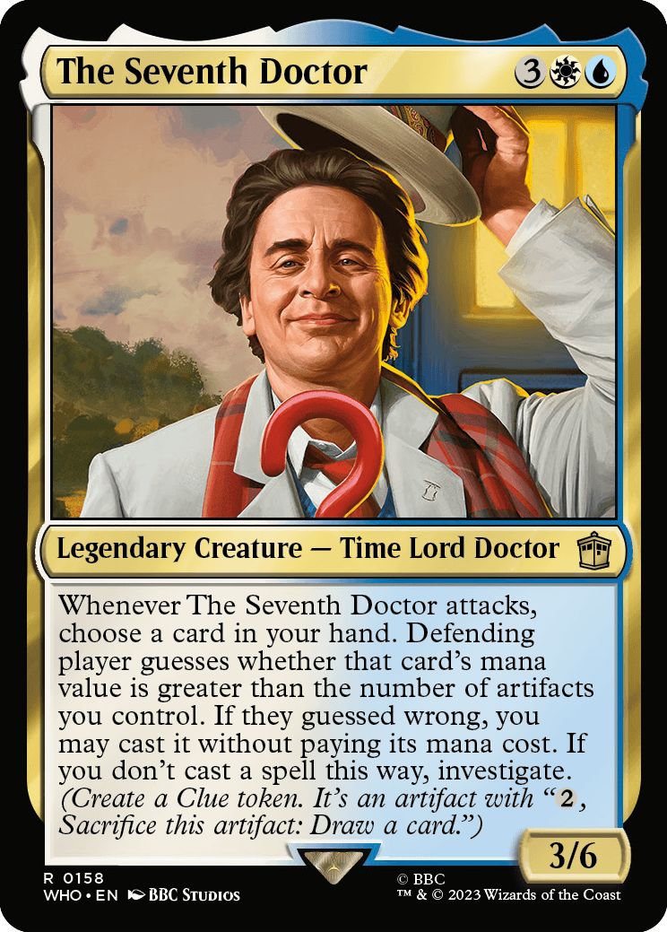 (英)７代目ドクター / The Seventh Doctor【WHO】 No.0158