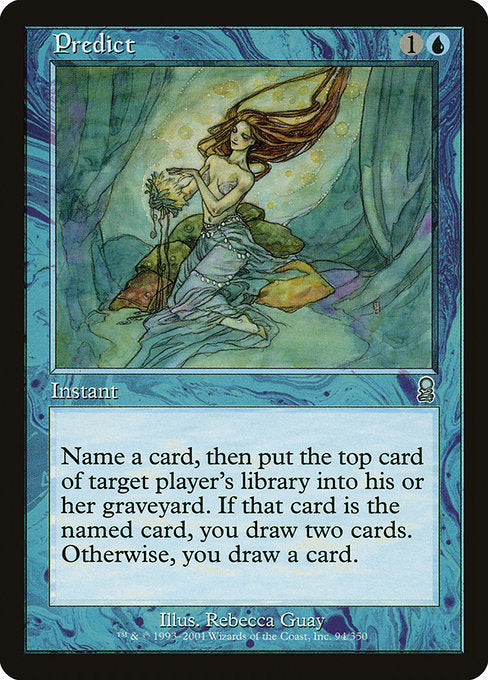 (英)【Foil】予報 / Predict【ODY】 No.094