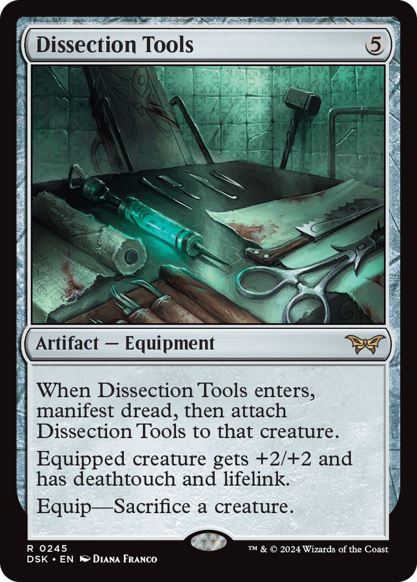 (英)解剖道具 / Dissection Tools【DSK】 No.245