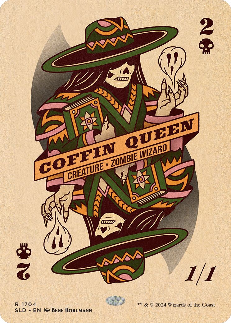 (英)棺の女王 / Coffin Queen【SLD】 Poker Faces No.1704