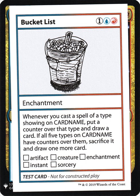 (英)Bucket List【MB1-TEST】 No.089