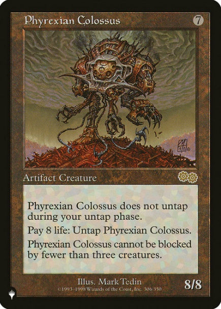 (英)ファイレクシアの巨像 / Phyrexian Colossus【LST】 No.957