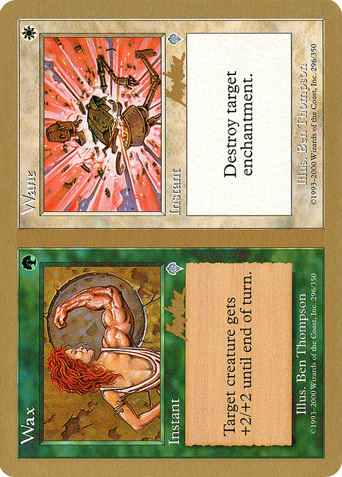 (英)増進+衰退 / Wax+Wane【WC02】 World Championship Decks 2002 Brian Kibler 金枠 No.076
