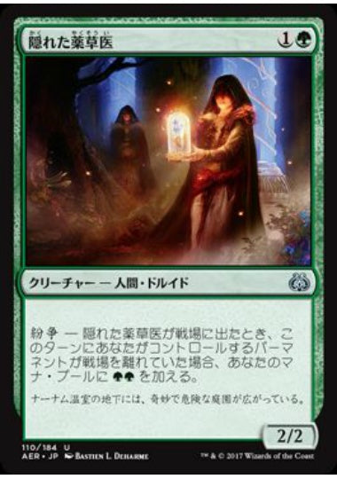 (日)【Foil】隠れた薬草医 / Hidden Herbalists【AER】 No.110