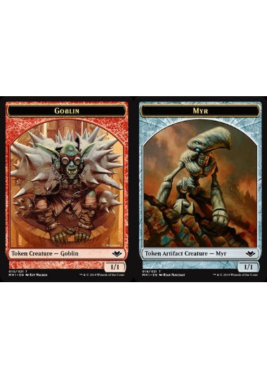 (英)ゴブリントークン / Goblin Token No.010 - マイアトークン / Myr Token【MH1-TOKEN】 No.019