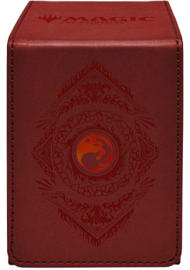 【サプライ】 ウルトラプロ MTG マナ7ライン アルコーブフリップデッキボックス 山 / Ultra PRO MTG Mana 7 Alcove Flip Deck Box Mountain ※発送方法は「ゆうパック」を選択してください。