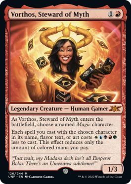 (英)Vorthos, Steward of Myth【UNF】 No.126