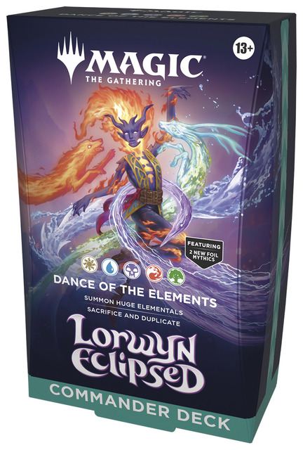(英)『ローウィンの昏明』統率者デッキ「エレメンタルの舞踊」 /Lorwyn Eclipsed Commander Deck "Dance Of The Elements" 【BOX】 ※発送方法は「ゆうパック」を選択してください。