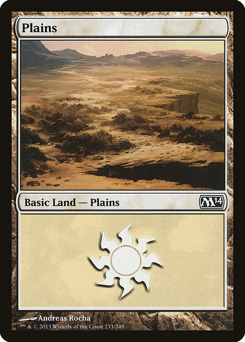(英)平地 / Plains【M14】 No.233