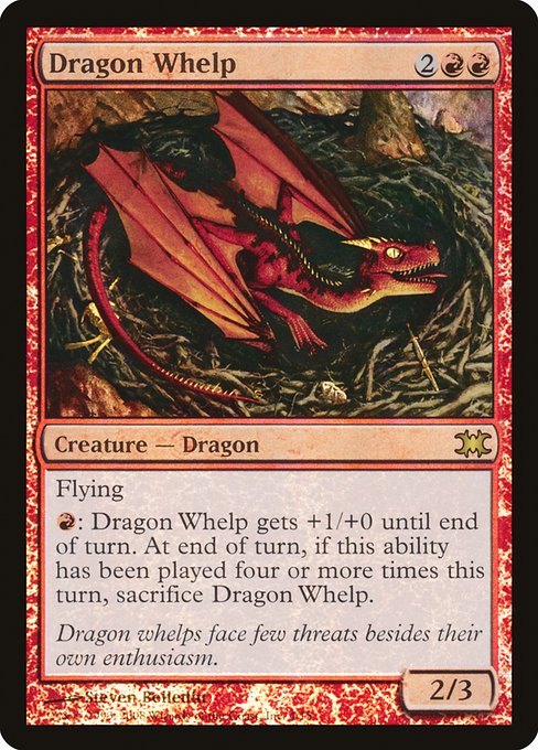 (英)【Foil】チビ・ドラゴン / Dragon Whelp【FTVDRAGONS】 No.004