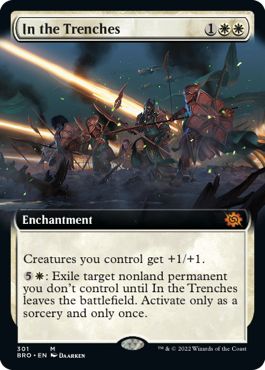 (英)戦闘態勢 / In the Trenches ★拡張枠★ 【BRO】 No.301
