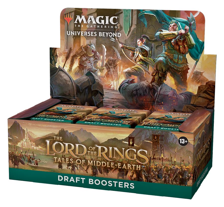 (英)指輪物語：中つ国の伝承 ドラフト・ブースターボックス / The Lord of the Rings: Tales of Middle-earth Draft Booster Box【BOX】 ※発送方法は「ゆうパック」を選択してください。