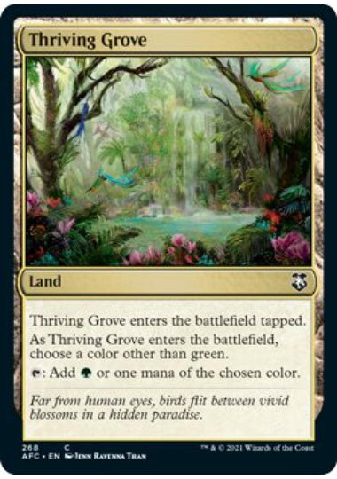(英)興隆する木立 / Thriving Grove【AFC】 No.268