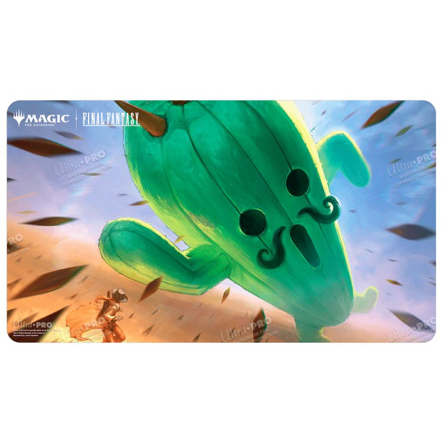 【サプライ】 ウルトラプロ ジャボテンダー プレイマット / Ultra PRO Jumbo Cactuar Playmat(38748) ※発送方法は「ゆうパック」を選択してください。