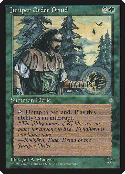 (英)Juniper Order Druid【ICE】 No.251