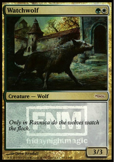 (英)【Foil】番狼 / Watchwolf【PRM】FNMプロモ No.014